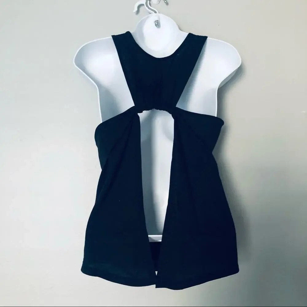 NEW Zumba Size XS Dance No Bad Vibes Workout Tank Black